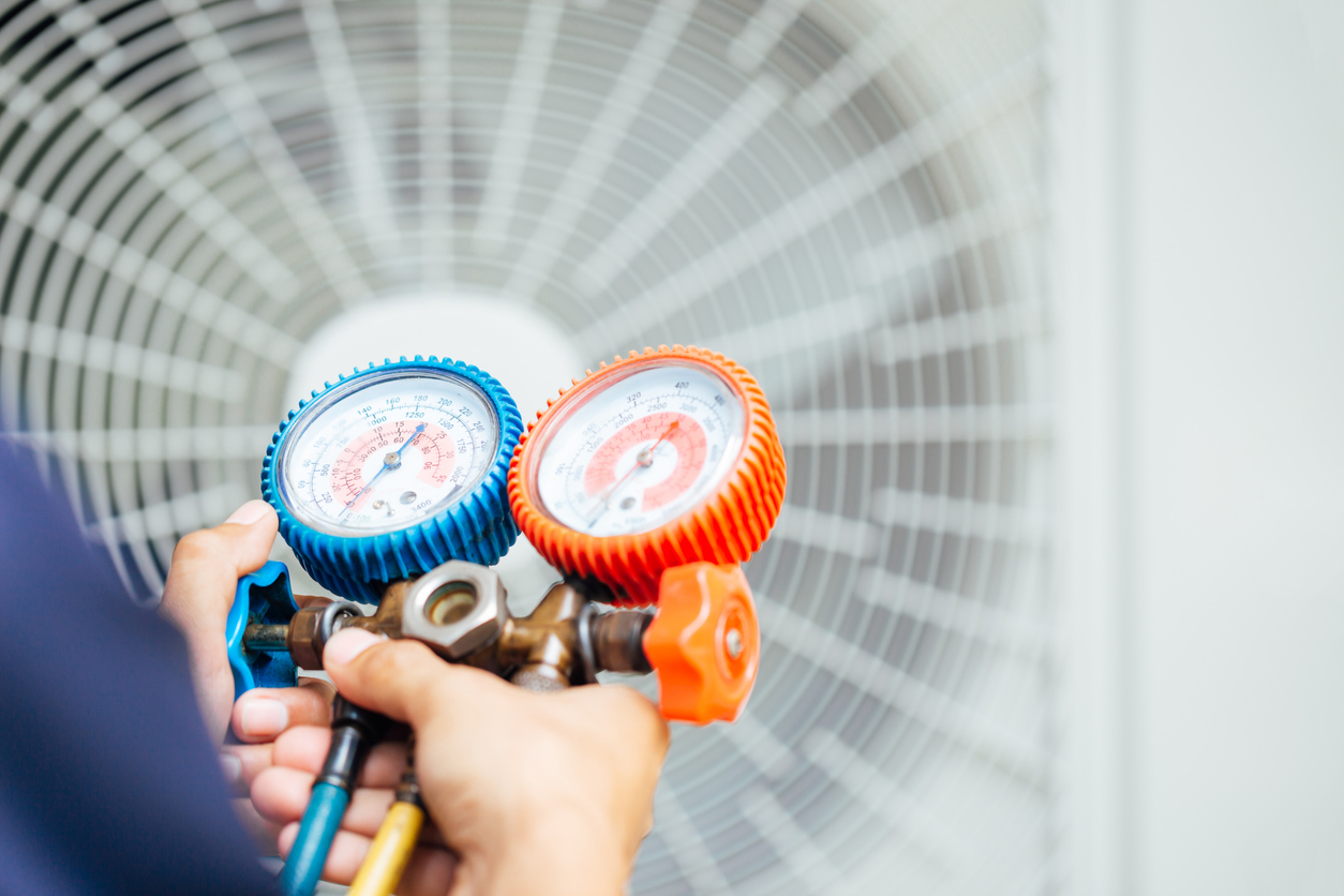 Heating and air services in Parker
